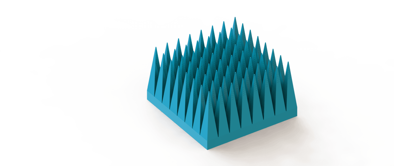 High Performance Hybrid RF Pyramidal absorber | 利諾科技有限公司